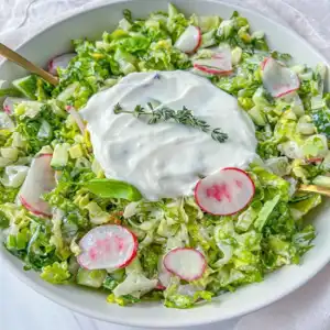 Bulgarian Green Salad