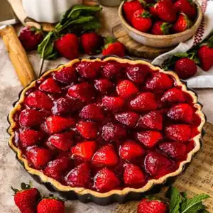 Strawberry tart