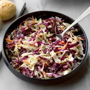 Tangy cabbage slaw