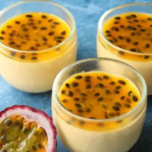 Passion fruit mousse