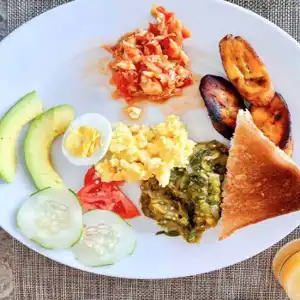 Antiguan Breakfast (Chop Up and ‘Saltfish’)