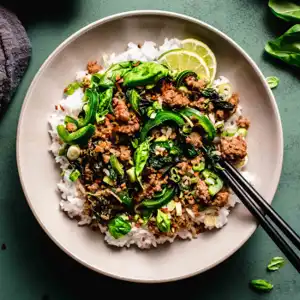 Thai beef stir-fry
