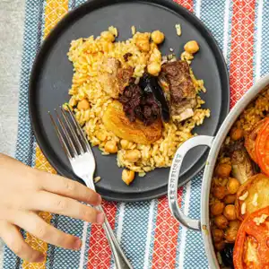 Arroz al horno (baked rice)